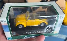 Cararama VW Beetle  convertible  1/43rd scale