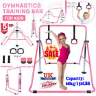 150lbs Kids Gymnastics Bar Expandable Horizontal High Training Kid Bars Home Gym