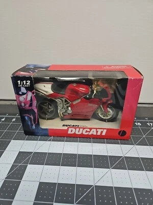 NewRay Ducati World Superbike Testastretta RED 998s 1:12 Scale Die-Cast  - Image 1 of 4
