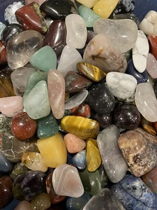Crystals & Stones Lot - 1/4 lb Bag - Tumbled Polished 4 oz - Picture 1 of 2
