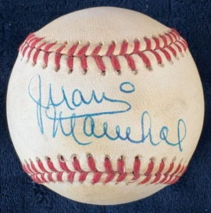 Juan Marichal Autographed ONL Baseball A. Bartlett Giamatti - Picture 1 of 7