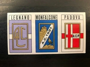 FIGURINA CALCIATORI PANINI 1970/71 LEGNANO MONFALCONE PADOVA NUOVE DA BUSTINA - Picture 1 of 2