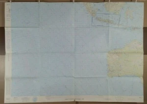 1980 AUSTRALIA / INDONESIA MAP - DMA Global Navigation Chart (GNC 15) 41"x57" - Picture 1 of 9