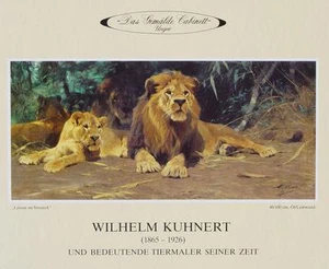 Wilhelm Kuhnert Afrika Safari Löwe Elefant Askari Giraffe Hegenbarth Zügel Dill - Picture 1 of 1