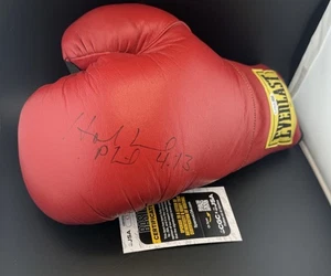 Evander Holyfield Signed Autographed EVERLAST BOXING GLOVE JSA COA HOF - Picture 1 of 9