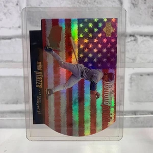 1997 Upper Deck Baseball Mike Piazza National Pride Die-Cut #NP35 - Foto 1 di 2
