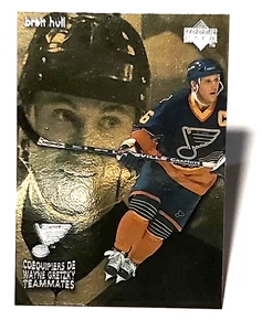1998-99 UD McDonald's Wayne Gretzky/Brett Hull Subset Card #T5 / Mint - Picture 1 of 3