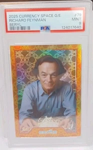 Richard Feynman 2025 Cardsmiths Orange 084/149, PSA 9 come nuovo - Foto 1 di 2