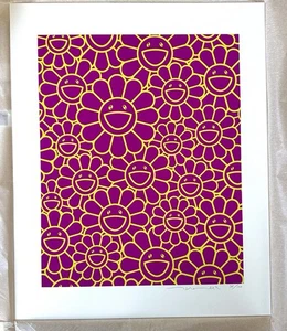 Serigrafía "Recuerdo de diciembre" 2019 Takashi Murakami S/N #78/100 agotada - Imagen 1 de 2