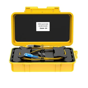 Fiber Optic OTDR Launch Cable Box Dead Spot Eliminator 300M Fiber Optic 5643 - Afbeelding 1 van 7