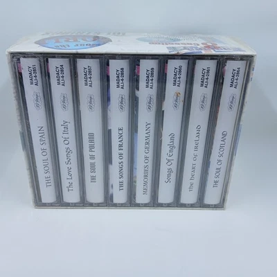 Vintage Tour The World With The 101 Strings 8 Cassette Tapes NEW Sealed  - Image 1 of 4