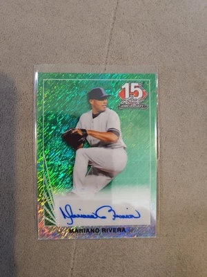 Hoja Paralela 1990 SP 2025 Automático 1/1 Mariano Rivera Verde Brillo ¡Como Nuevo! YANKEES ⭐ Foto 1 de 4