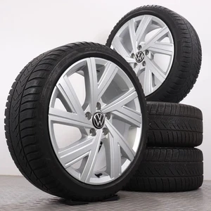 Winterräder 18Zoll VW Golf 8 CD Original Felgen Bergamo Reifen 225/40R18 DOT22 - Bild 1 von 14
