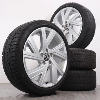 Winterräder 18Zoll VW Golf 8 CD Original Felgen Bergamo Reifen 225/40R18 DOT22 - Bild 1 von 4