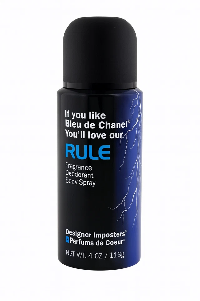 Spray de colonia Rule by Parfums de Coeur 4 oz - spray corporal fragancia para hombres RARO Foto 1 de 1