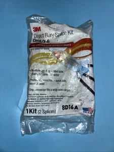 3M DBR/Y-6 KIT Red/Yellow Bury Splice Kit, 18-10 AWG 2-Pack **Free Shipping** - Picture 1 of 2