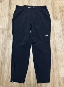 Pantalones híbridos REI Co-Op negros para correr Swiftland resistentes al viento y al agua para hombre L - Imagen 1 de 8