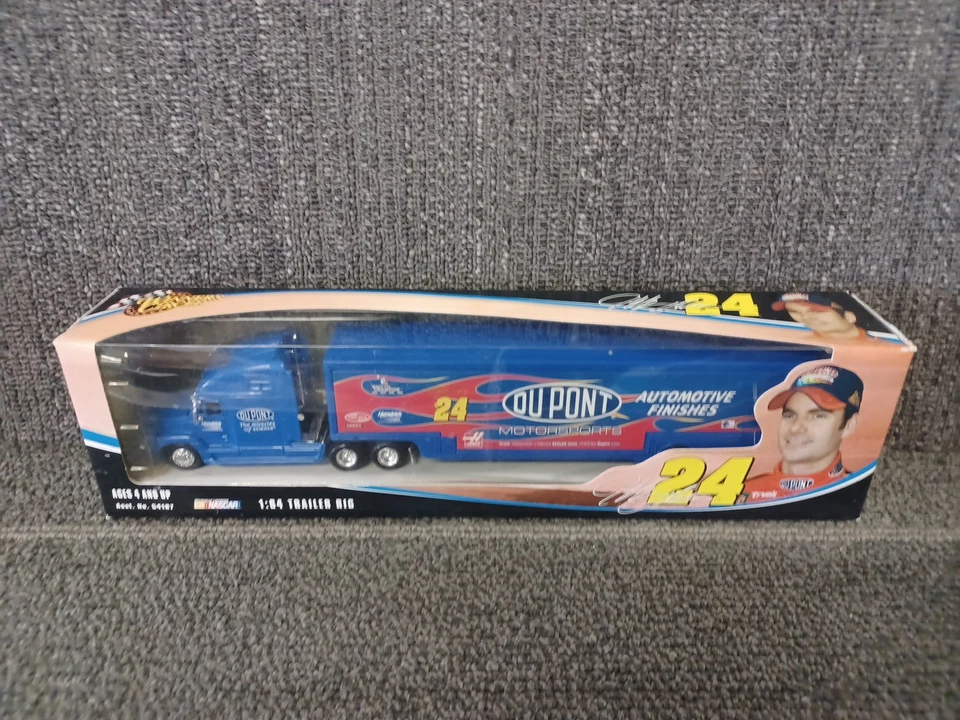1:64th Scale Jeff Gordon Dupont Diecast Transporter By Winners Circle  - Image 1 of 1