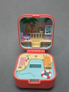 Bluebird Polly Pocket 1991 de colección - LuLu y su lancha rápida compacta - sin figura - Imagen 1 de 4