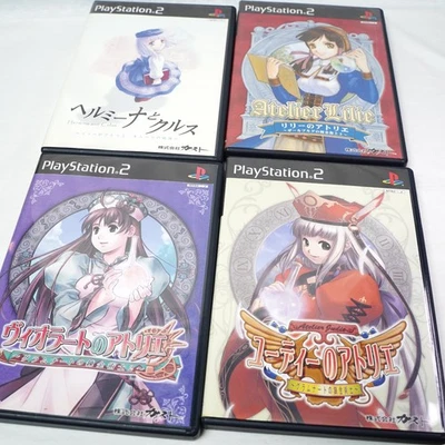 Lot 4 Atelier Judie Viorate Lily Hermina and Cruz Alchemist of Gramnad PS2 Japan - Image 1 of 4