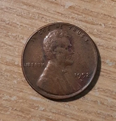1952-D LINCOLN WHEAT PENNY DENVER ONE 1 CENT MM43 - Image 1 of 2