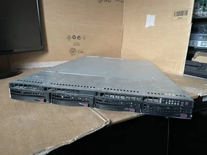 Serveur Supermicro CSE-819U avec carte mère X10DRU-i+ - Photo 1/5