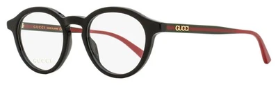 Gafas Gucci Keyhole Pantos GG1871O 001 negras 49 mm Foto 1 de 3