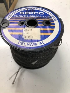 Sepco ML402 Graphit Verpackung 1/2x1/2" 1 Pfund 3 Unzen Total Wt. - Bild 1 von 4