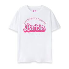 Barbie  Camiseta California Dream Logotipo para Mujer (NS7738)