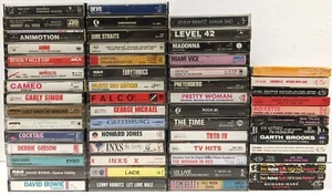 YOU PICK Rock Pop Soundtrack Cassette Tapes 70s 80s 90s - Combined Shipping - Picture 1 of 58
