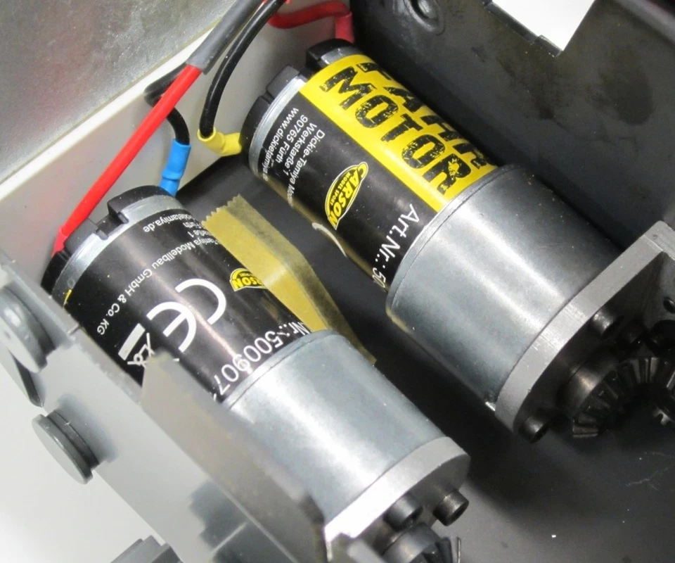 Carson 500907106 - Fahr-Getriebemotor Liebherr Laderaupe - Neu - Bild 1 von 1