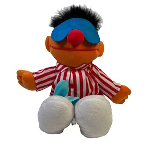 Vintage 1996 Tyco Sesame Street Sing Sleep and Snore Ernie Plush Doll WORKS - Picture 1 of 8