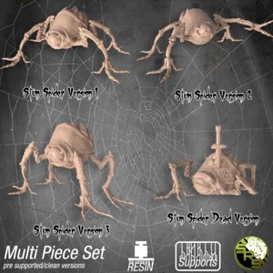 4x Betäubungsspinnen Set 28mm Stargrave Starsaga Dungeons and Dragons Frostgrave - Bild 1 von 7