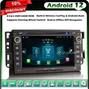 Radio GPS estéreo para automóvil 8 núcleos 64 GB Android 13 Chevrolet Aveo Epica Captiva DAB+DSP - Imagen 1 de 23