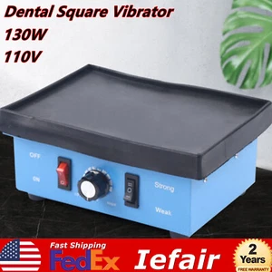 Dental Square Vibrator Vibration Oscillator Platform Vibrating Equipment 130W - Picture 1 of 13