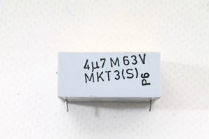 10 x 4µ7 MKT3 (S) P9 Capacitor - Picture 1 of 4