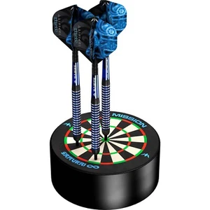 Mission | Samurai Infinity | Mini Dartboard | Sisal Board & Stand Holder Base - Picture 1 of 9