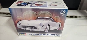 BE Revell 2164 53 Corvette Roadster 1/24 Modellbausatz Neu in versiegelter Box - Bild 1 von 8
