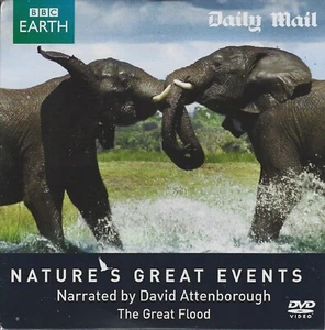 NATURES GREAT EVENTS - THE GREAT FLOOD - MAIL PROMO DVD - Imagen 1 de 2