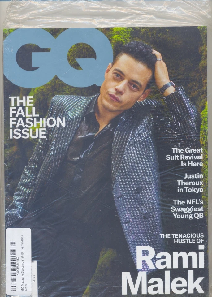GC MAGAZINE SEPT. 2019 THE FALL FASHION ISSUE, RAMI MALEK, NEW IN PUB'S POLY BAG Foto 1 de 1