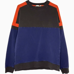 Cotopaxi Herren Bandera Sweatshirt mittelblau Baumwolle Vlies Farbe Block Retro - Bild 1 von 20