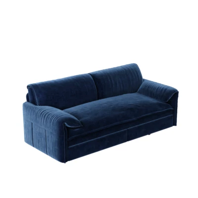 Upholstered Sleeper Sofa w/Pull Out Bed Convertible Sofa Queen Size Couch Bed - Image 1 of 4