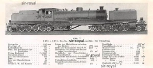 Fairlie Heißdampf-Lokomotive Südafrika - Eisenbahn - 1927 ~18x8cm - Bild 1 von 1