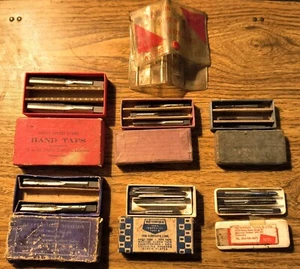 Hand Taps + Screw Extractors LOT Vintage BUTTERFIELD NEWMAN J.A.M. TAYLOR - Bild 1 von 8