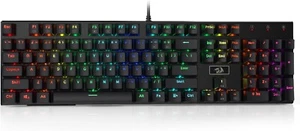 Teclado mecánico para juegos Greyghost con aluminio 104 teclas estándar parte posterior arco iris - Imagen 1 de 7