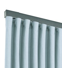 BINARIO PER TENDE TENDA BINARIO PIATTO COLORE GRIGIO MARMO BINARIO 100% ITALIANO