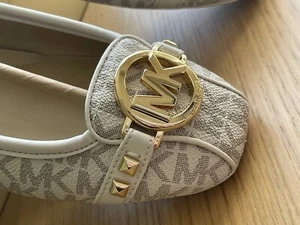 MICHAEL KORS -Size 7 - Fulton Studded Logo Moccasin in a Box LUXURY SHOES WOMEN - Picture 1 of 16