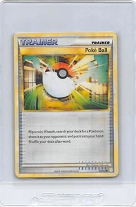 POKE BALL 95/123 - NON-Holo - HeartGold SoulSilver - POKEMON CARD - NM/LP - Picture 1 of 2