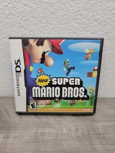 Nintendo DS New Super Mario Bros Case & Manual Only NO GAME  - Picture 1 of 4