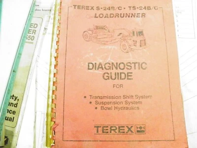 TEREX S-24B C  TS-24B C  SCRAPER DIAGNOSTIC GUIDE TRANS, SUSPENSION ,BOWL HY - Image 1 of 4